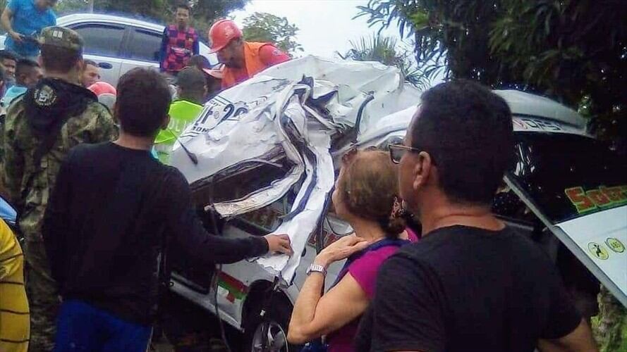 Grave accidente de tránsito deja tres  personas muertas en Córdoba. Foto: Cortesía