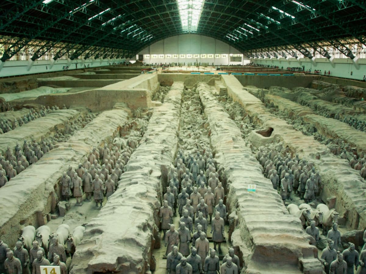 ¿En qué país está el ejército hecho de cerámica más grande del mundo? Son más de 6.000 soldados