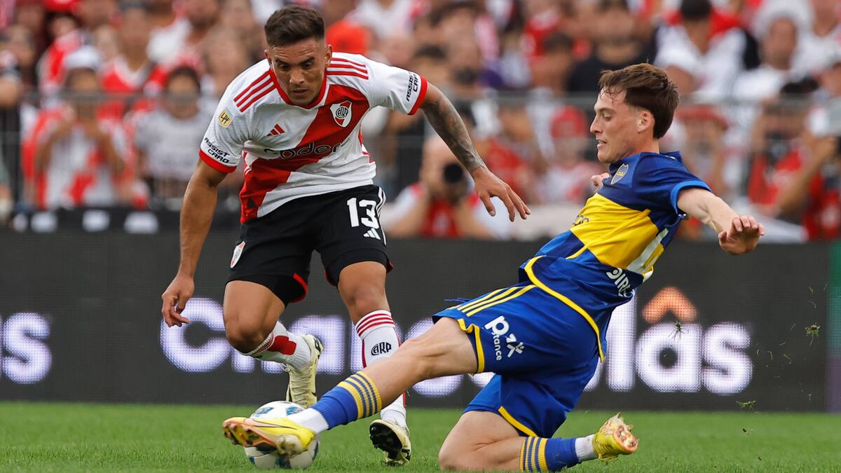 El Superclásico argentino se quedó ‘en tablas’: River Plate empató 1-1 con Boca Juniors