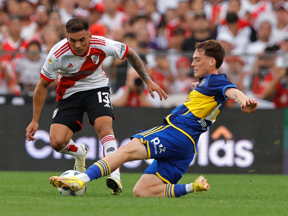 El Superclásico argentino se quedó ‘en tablas’: River Plate empató 1-1 con Boca Juniors