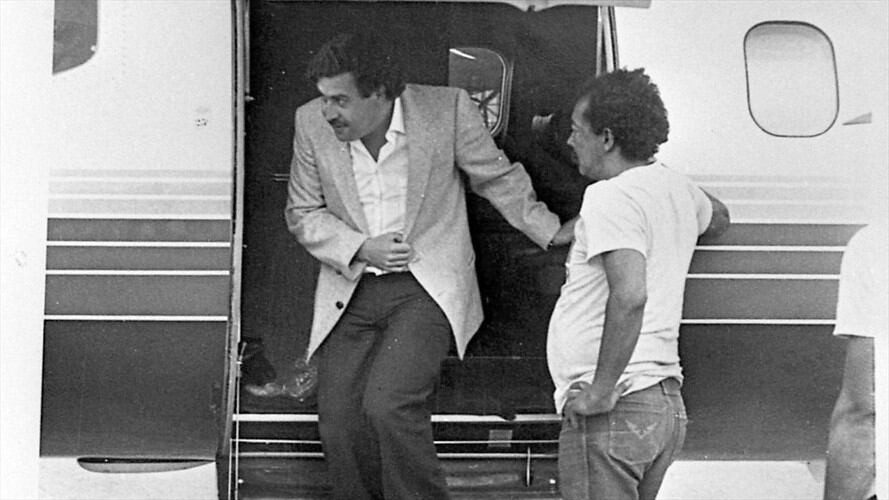 Pablo Escobar, exjefe del cartel de Medellín. Foto: Colprensa
