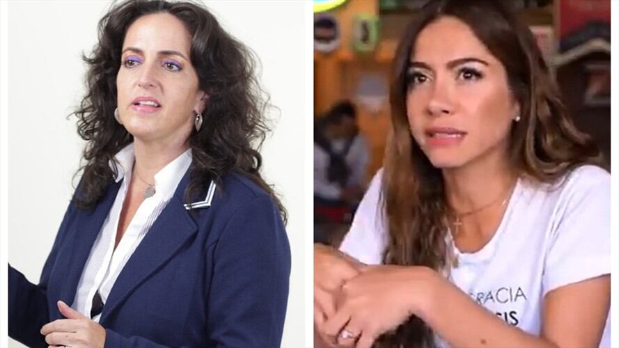 Congresistas debatieron sobre el trino de Cabal en el que sugería que a Juvinao su esposo le "ponía los cachos".. Foto: Colprensa y Twitter