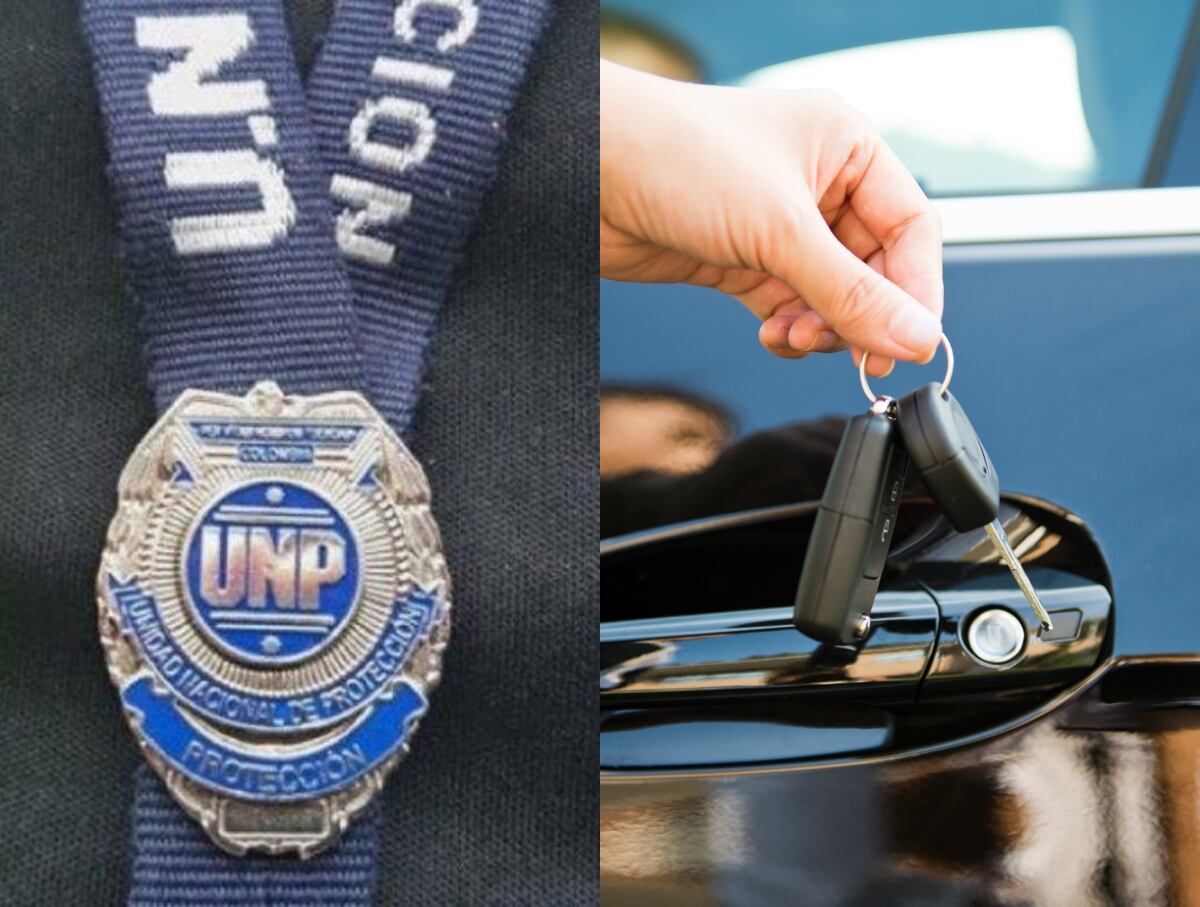 UNP y carro, imagen de referencia | Colprensa y GettyImages