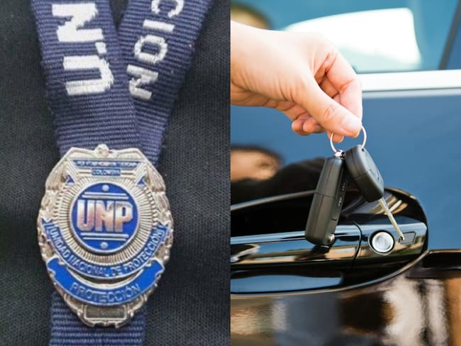 UNP y carro, imagen de referencia | Colprensa y GettyImages