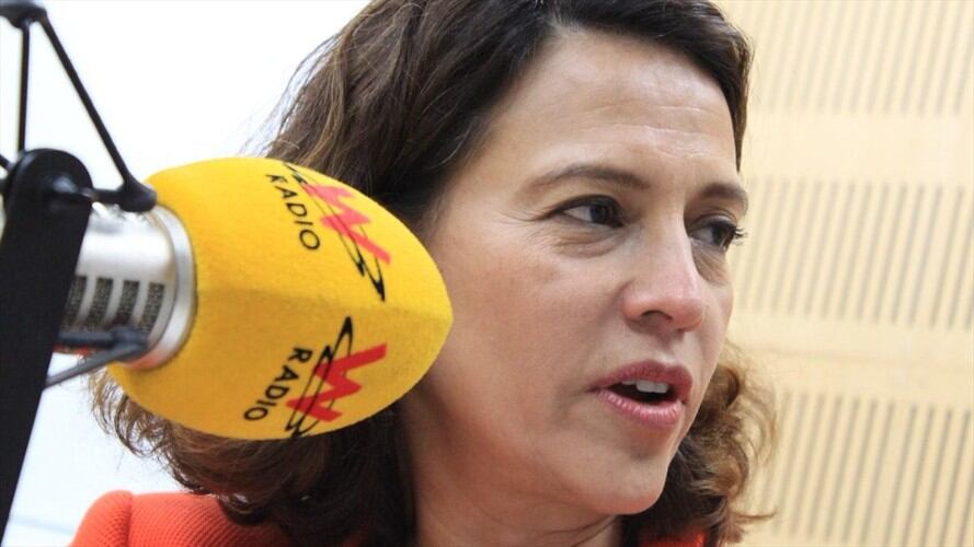 Nancy Patricia Gutiérrez en La W . Foto: La WCon Vicky Dávila