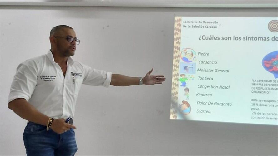 Declaran alerta amarilla en Córdoba por casos de coronavirus en el país. Foto: Cortesía