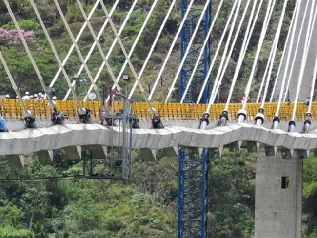 Contraloría abrirá indagación preliminar por entrega del puente Hisgaura. Foto: Colprensa