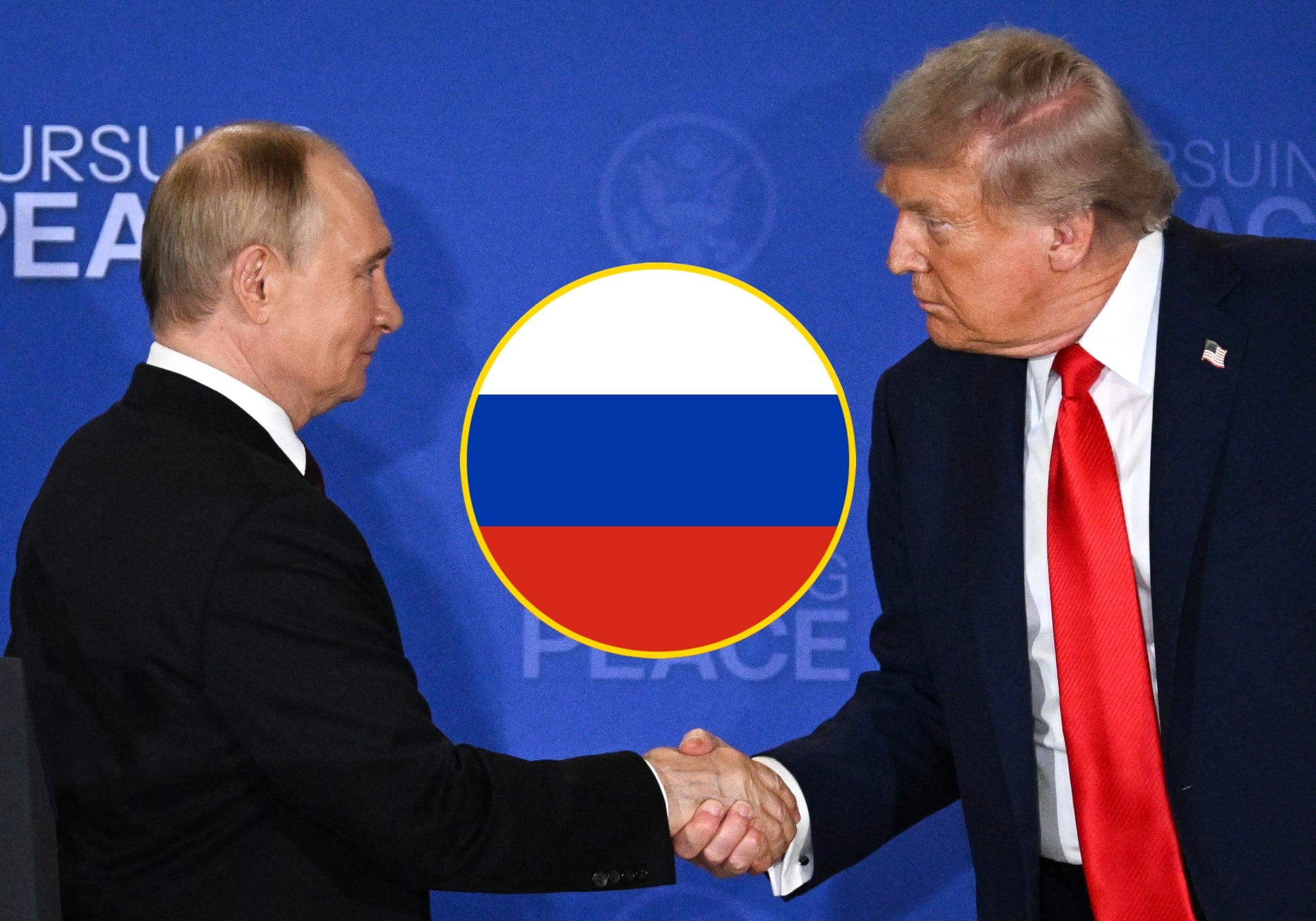 Rusia aseguró que no se dan las condiciones para un reunión ente Vladímir Putin y Donald Trump. Foto: AFP.