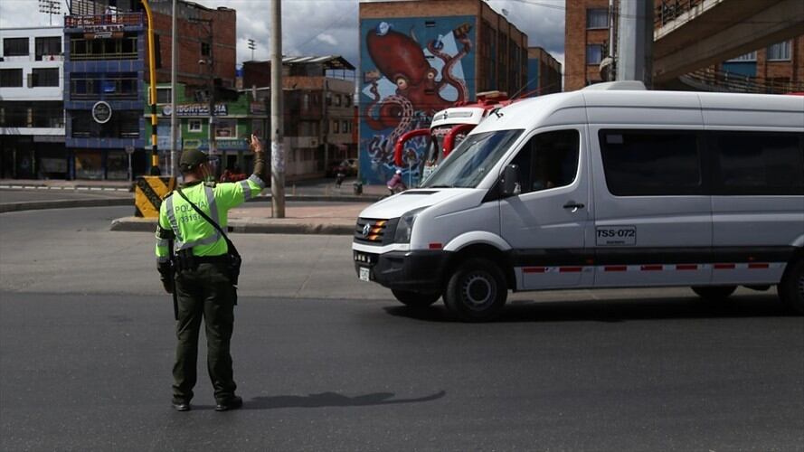 ¿Cuál es el procedimiento en caso de un accidente de tránsito?. Foto: Colprensa