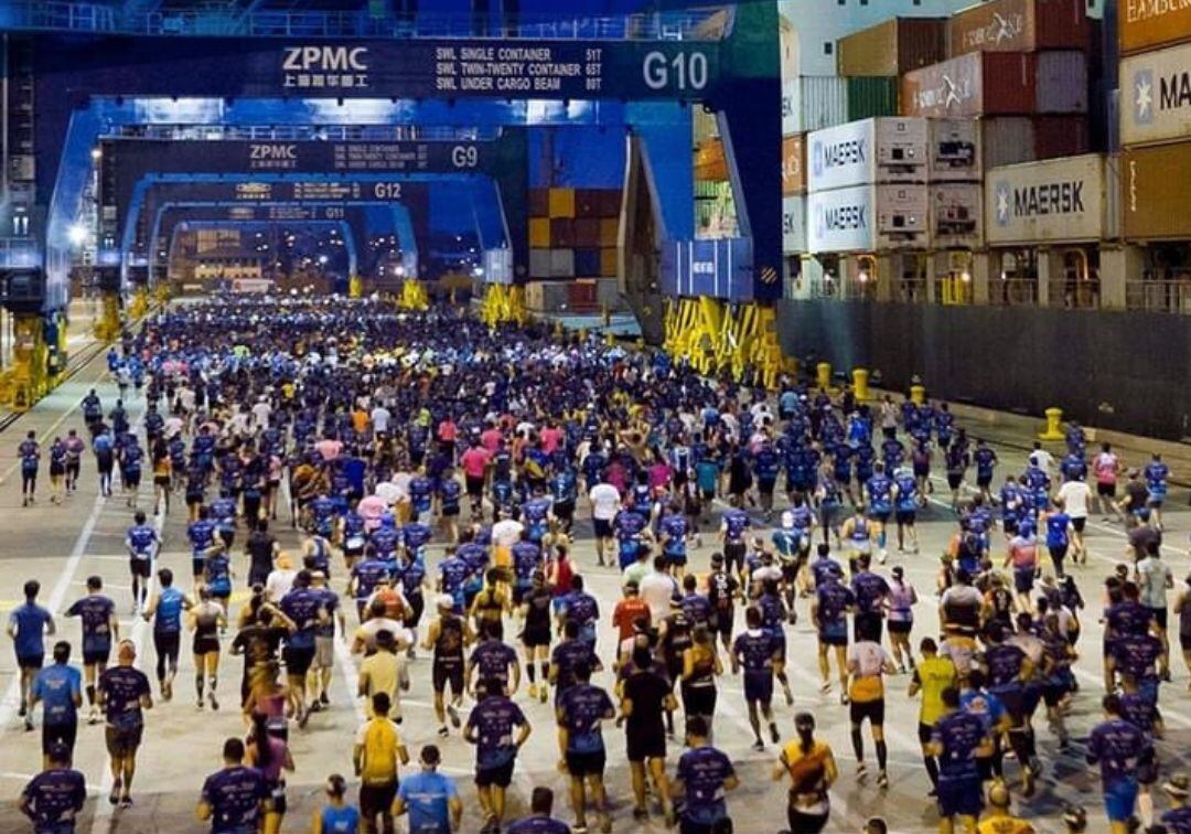 La Media Maratón del Mar de Cartagena se cumplió este domingo 5 de junio. Crédito: Cortesía.