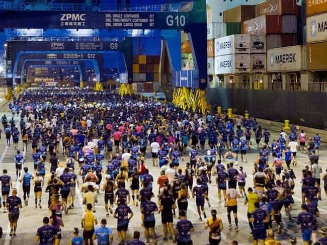 La Media Maratón del Mar de Cartagena se cumplió este domingo 5 de junio. Crédito: Cortesía.
