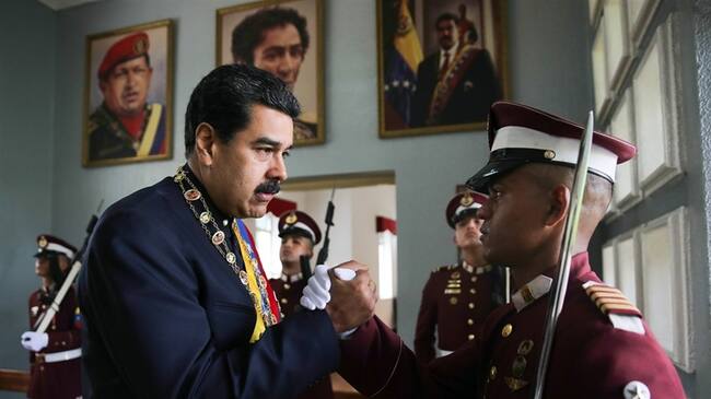 Saleh hace un llamado a los militares de Venezuela. Foto: Colprensa