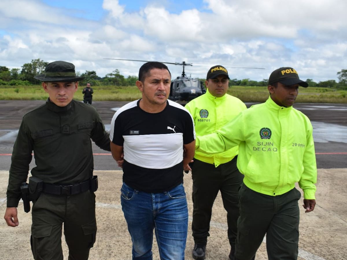 Capturan a ‘El Ovejo’, cabecilla de finanzas del frente Rodrigo Cadete de disidencias Farc