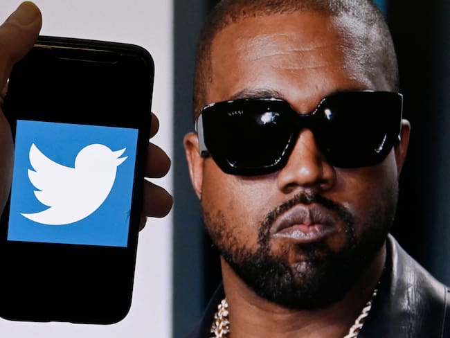 Twitter suspendió este viernes la cuenta de Kanye West, después de publicar una imagen donde aparecen una esvástica y una estrella de David entrelazadas.