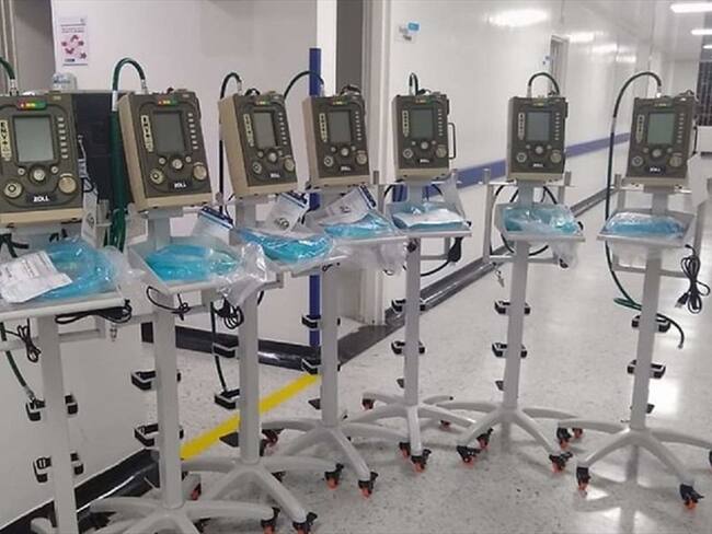 Sí hay infraestructura para instalar nuevos ventiladores para pacientes COVID: Distrito. Foto: Colprensa