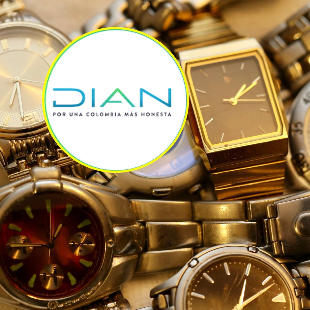 Arrancó nueva subasta de la Dian: ¿cómo participar? Hay lingotes de oro y relojes Rolex