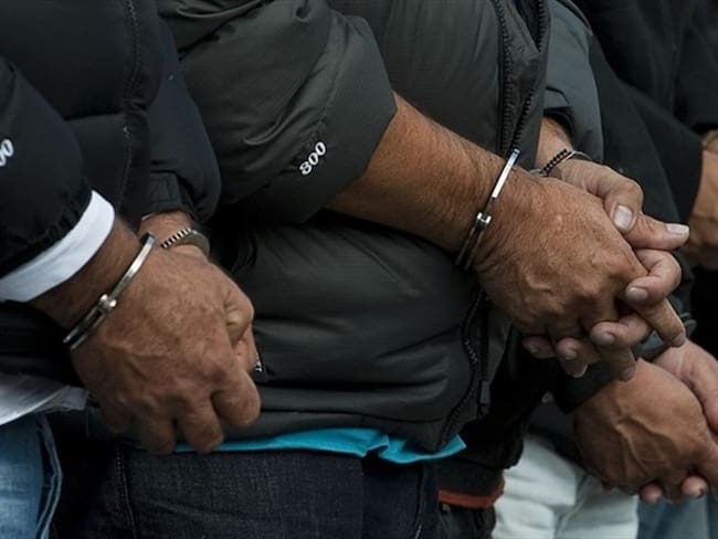 Capturados por trata de personas. Foto: Getty Images