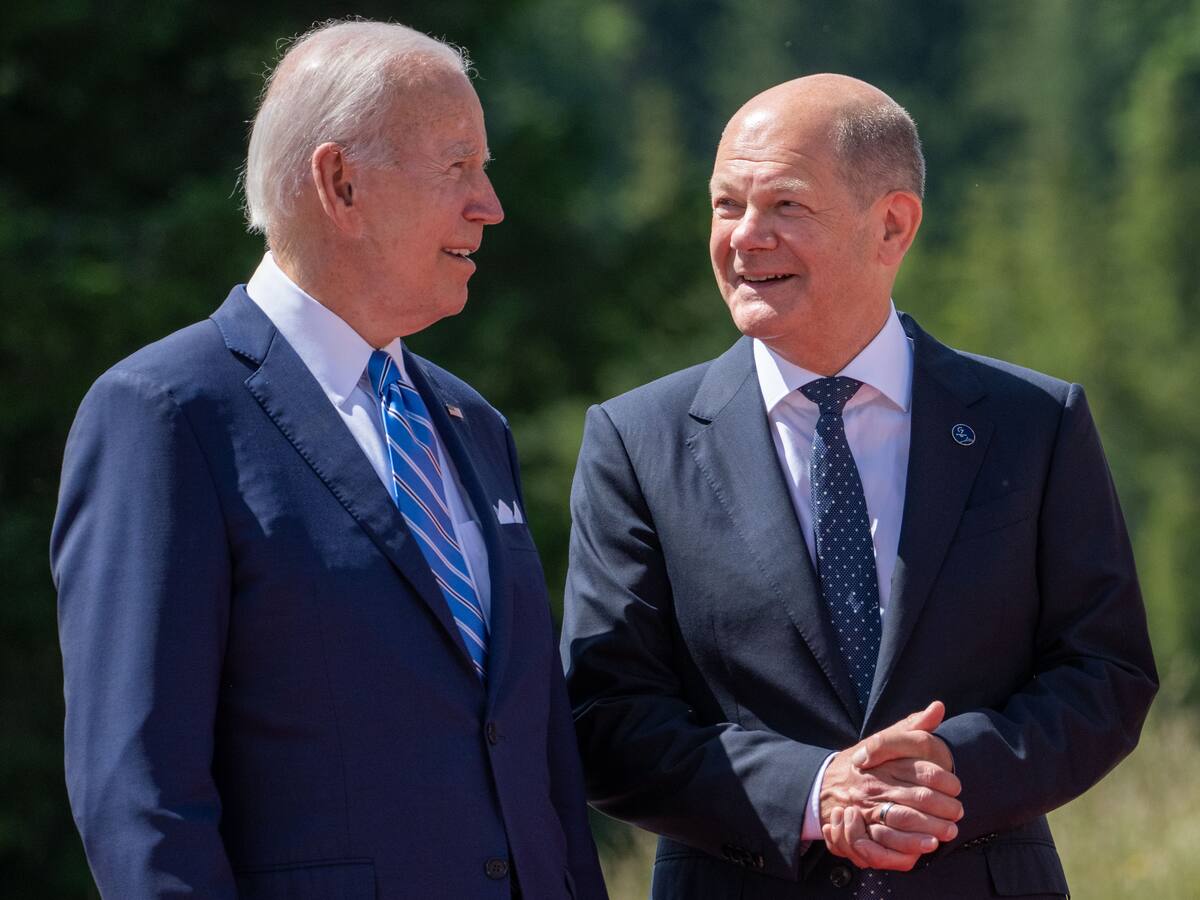 Joe Biden recibe a canciller alemán para enviar mensaje a Rusia y China