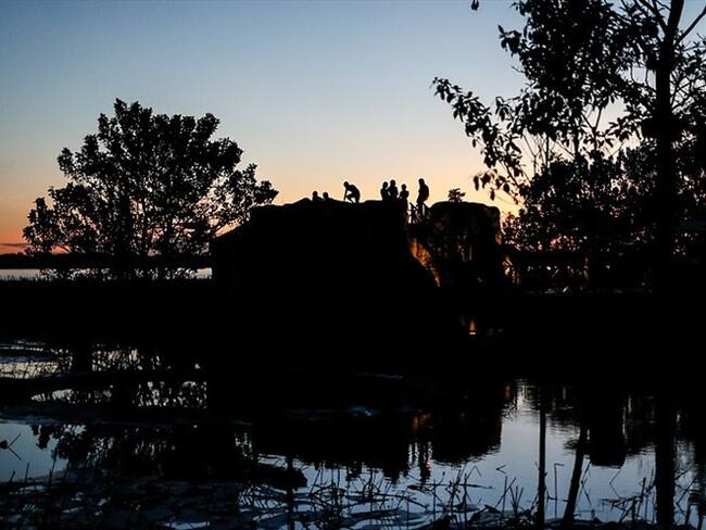 Muchos paisanos están varados tanto en Leticia como en Bogotá: Iván Peña. Foto: Colprensa / JUAN PÁEZ