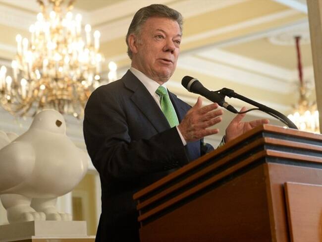 Santos anuncia que este año quedarán listos los Planes de Desarrollo con Enfoque Territorial. Foto: Colprensa