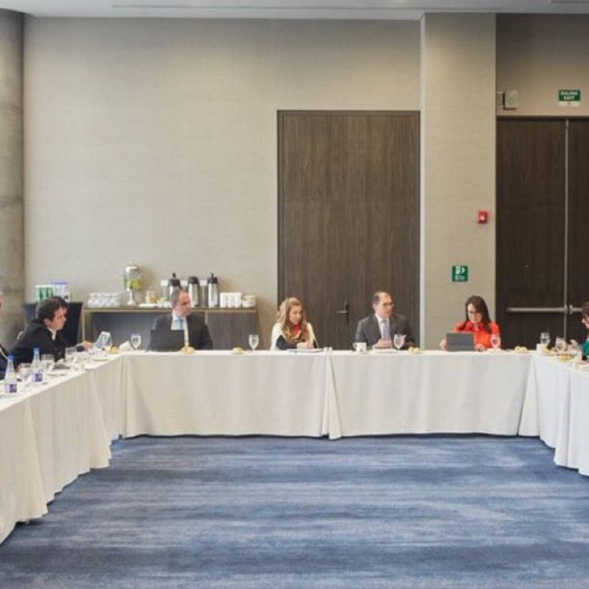 Fiscal avanza en reuniones con partidos: el turno fue para el Centro Democrático