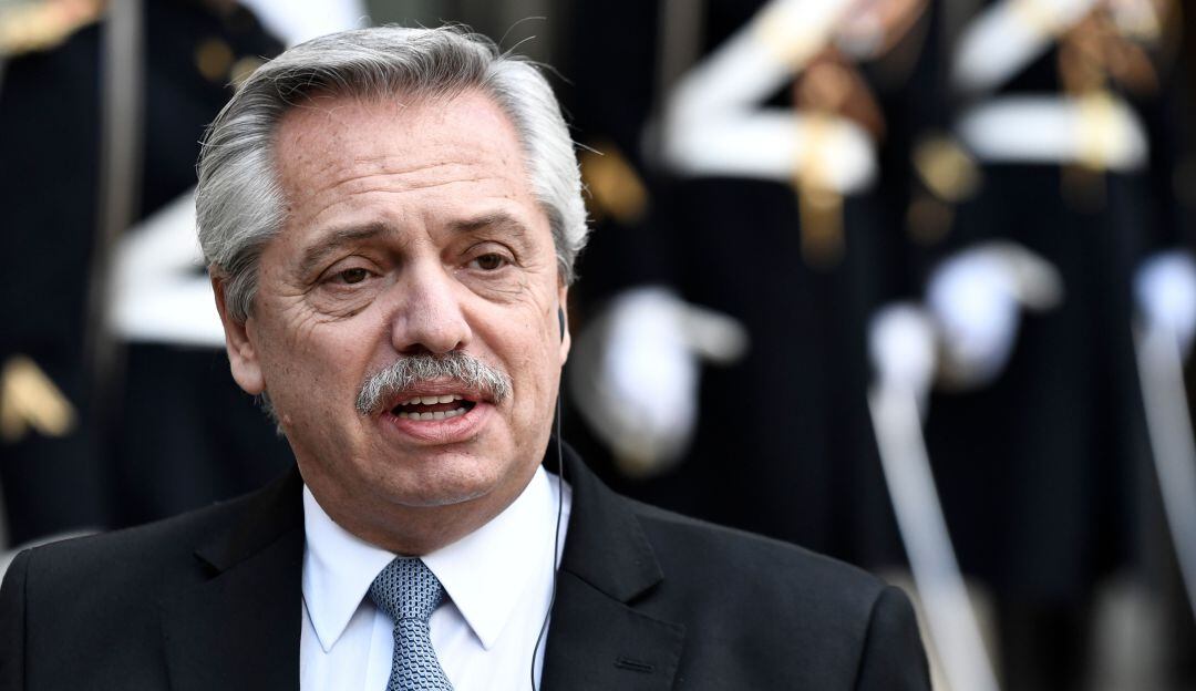 Alberto Fernández, presidente de Argentina.