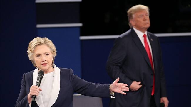 Donald Trump y Hillary Clinton. Foto: Agencia EFE