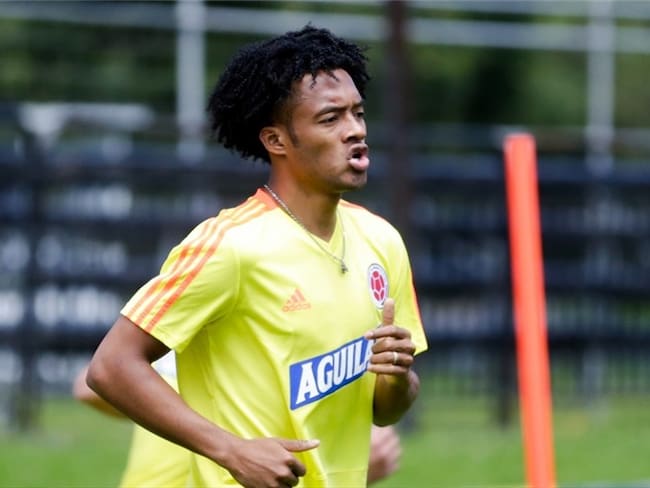 Juan Guillermo Cuadrado, jugador de la Juventus de Turín y de la Selección Colombia. Foto: Colprensa - Diego Pineda