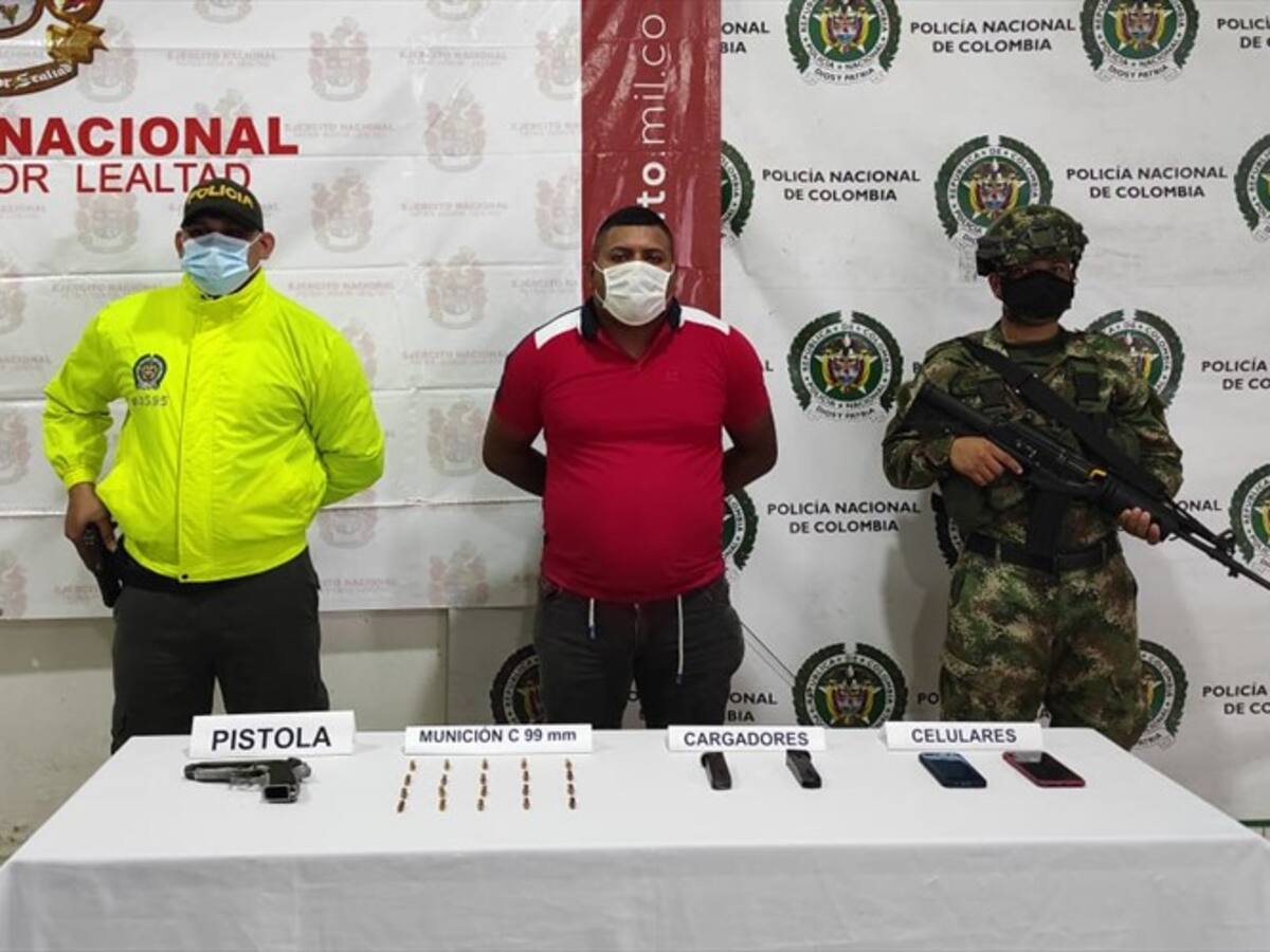 Capturan a alias Peter, señalado de ordenar homicidios en 5 municipios de Córdoba