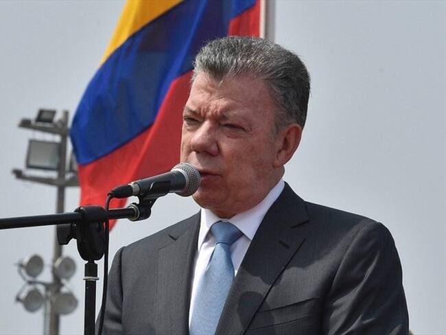 Juan Manuel Santos también expresó que espera que el próximo presidente de la República no acuda a extremos en lo que concierne a la economía del país. Foto: Colprensa