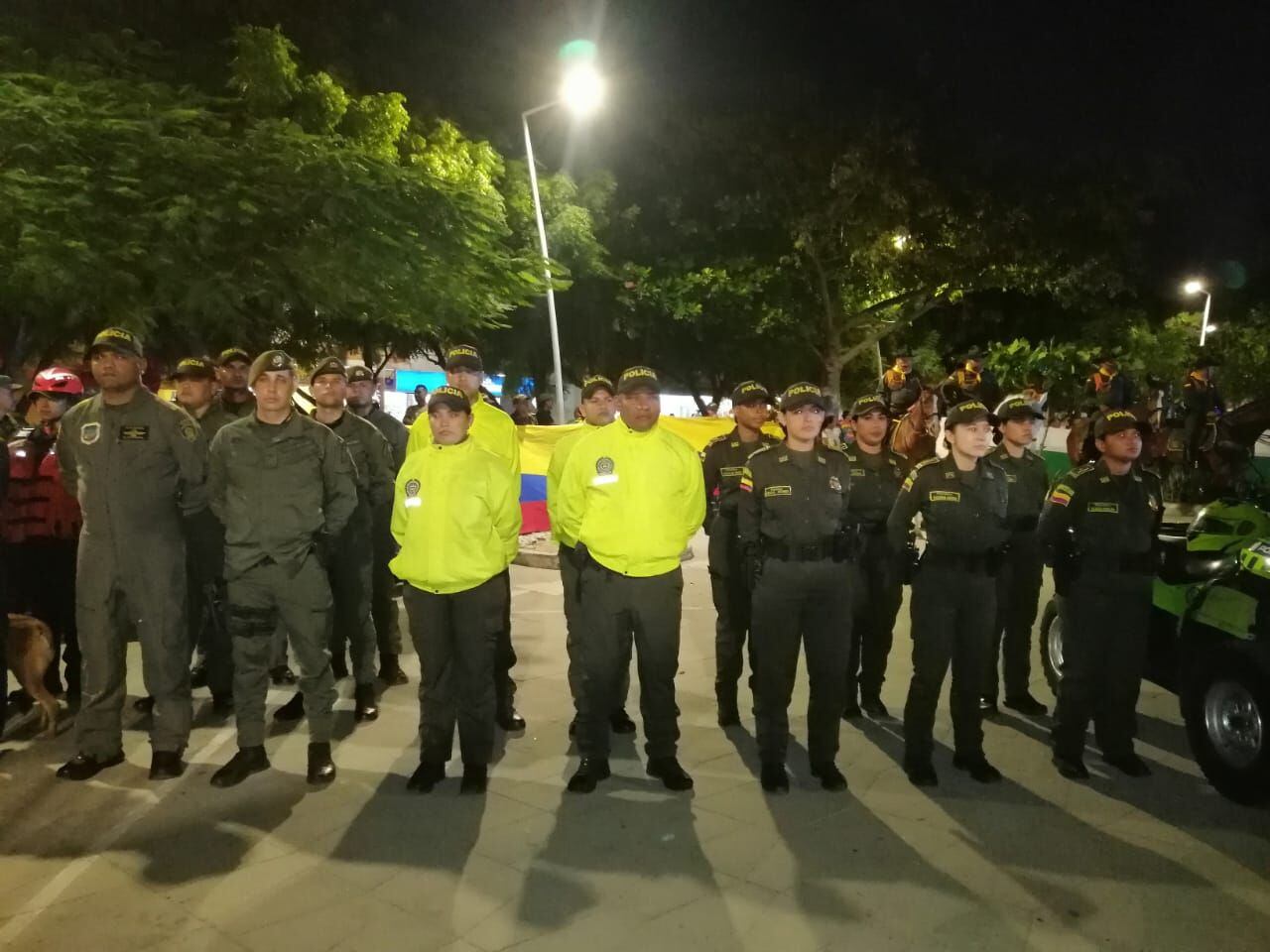 Lanzamiento del Plan Navidad/ Policía de Santa Marta