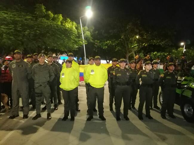 Lanzamiento del Plan Navidad/ Policía de Santa Marta