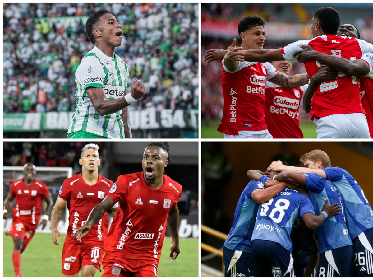 Estos fueron los resultados de los partidos de ida de la fase ll de la Copa BetPlay