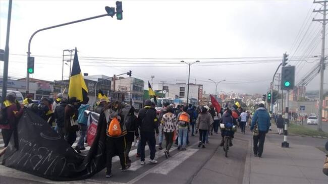 Justamente para garantizar la seguridad en la jornada de paro las autoridades han dispuesto de al menos 4000 uniformados. . Foto: La W