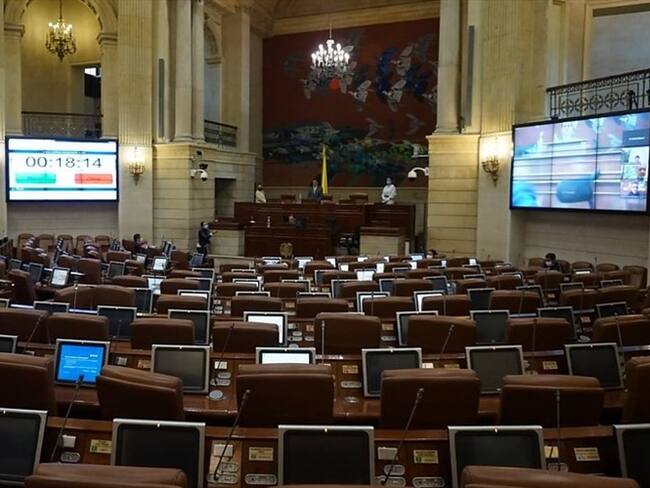 Cámara prohíbe que representantes sesiones presencialmente durante la cuarentena. Foto: Colprensa