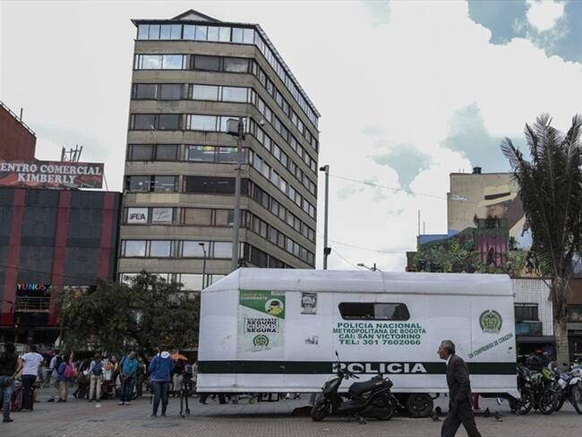 Centro de Bogotá. Foto: Colprensa.