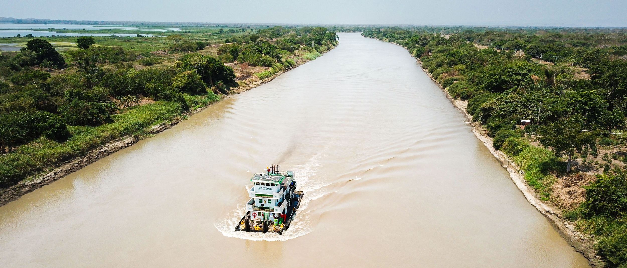 Canal del Dique. Crédito: Caracol Radio.