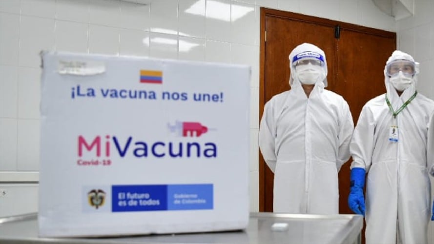 VACUNAS SANTANDER. Foto: Gobernación de Santander