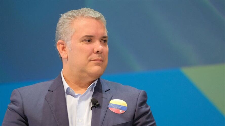 "Ninguna medida de carácter tributario entrará en vigencia en 2021": Iván Duque. Foto: Getty Images / RICHARD BORD