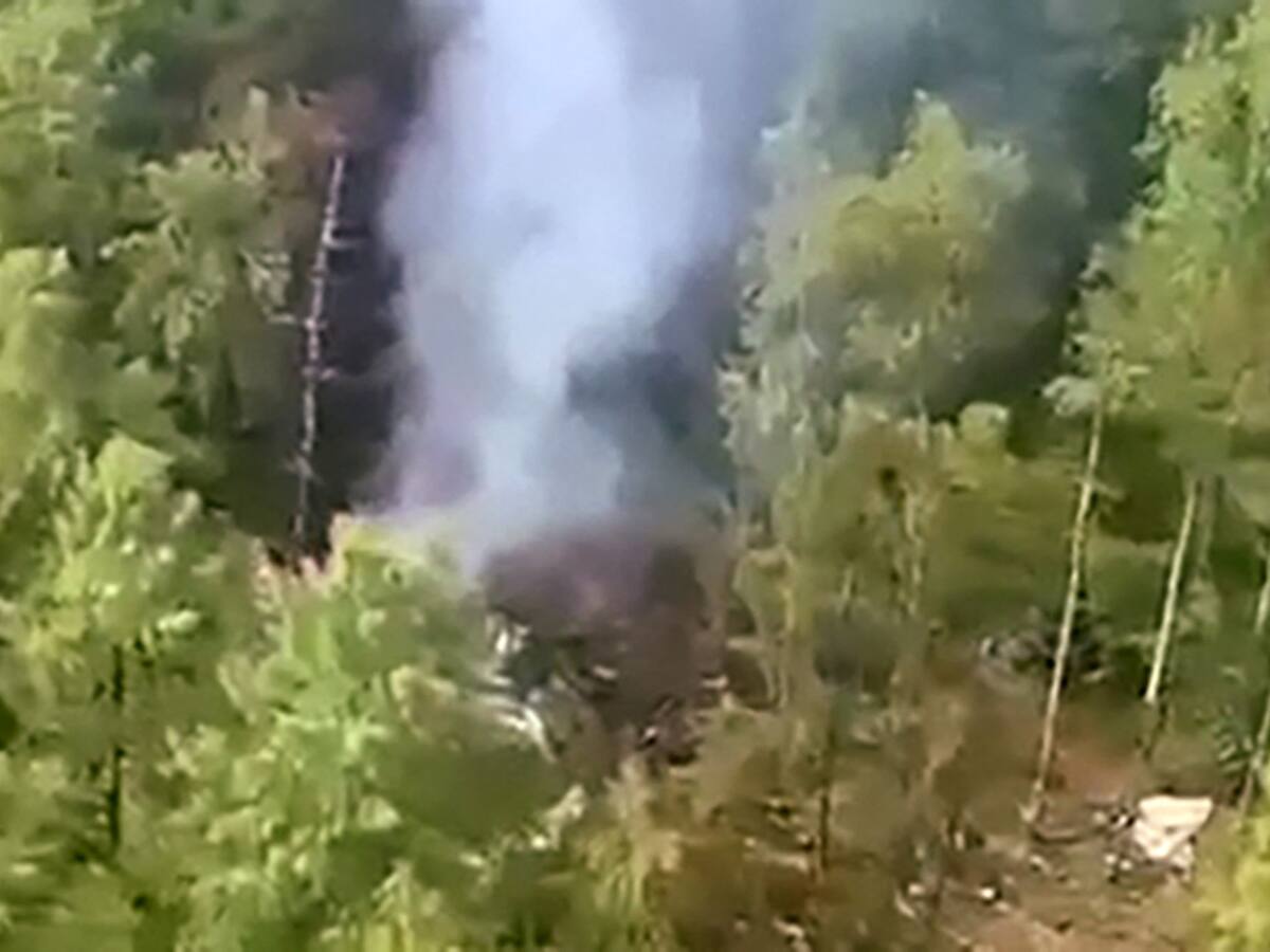 Hallaron restos del avión de pasajeros An-24 siniestrado en el extremo oriente ruso