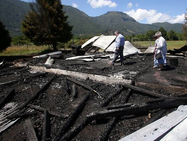 los incendios fueron provocados y que existen dos detenidos sospechosos de haberlos iniciado. . Foto: Getty Images