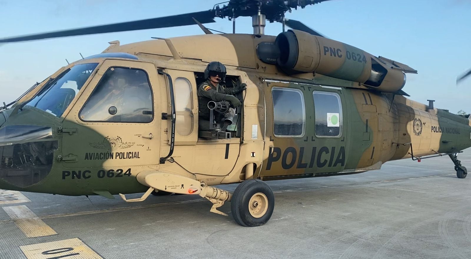Black Hawk colombiano. Foto: W Radio.
