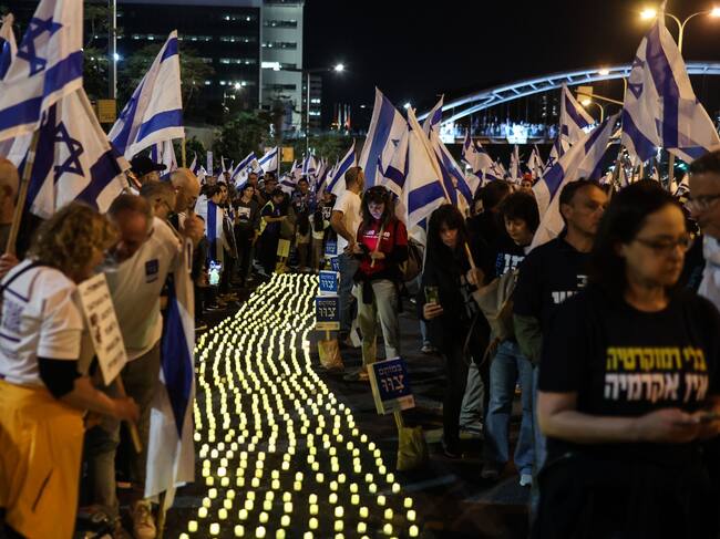 Protestas en Israel | Foto: GettyImages