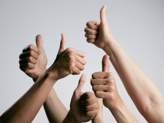 Pulgar arriba imagen de referencia. Foto: Getty Images.