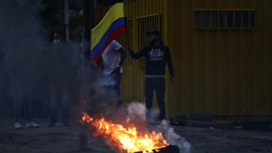 Alcaldesa de Bogotá pidió al Ministerio de Defensa apoyo del Ejército para controlar la situación de orden público. Foto: Colprensa