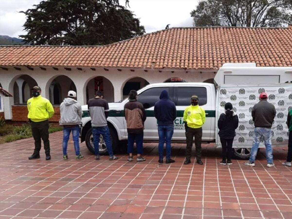 Desarticulan banda dedicada a la venta de estupefacientes en entornos escolares