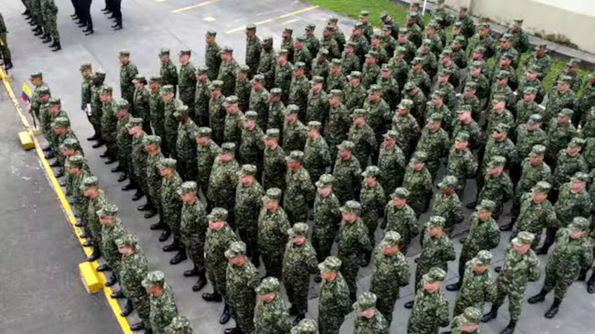 Estos son los nombres y grados de los militares capturados por tráfico de armas