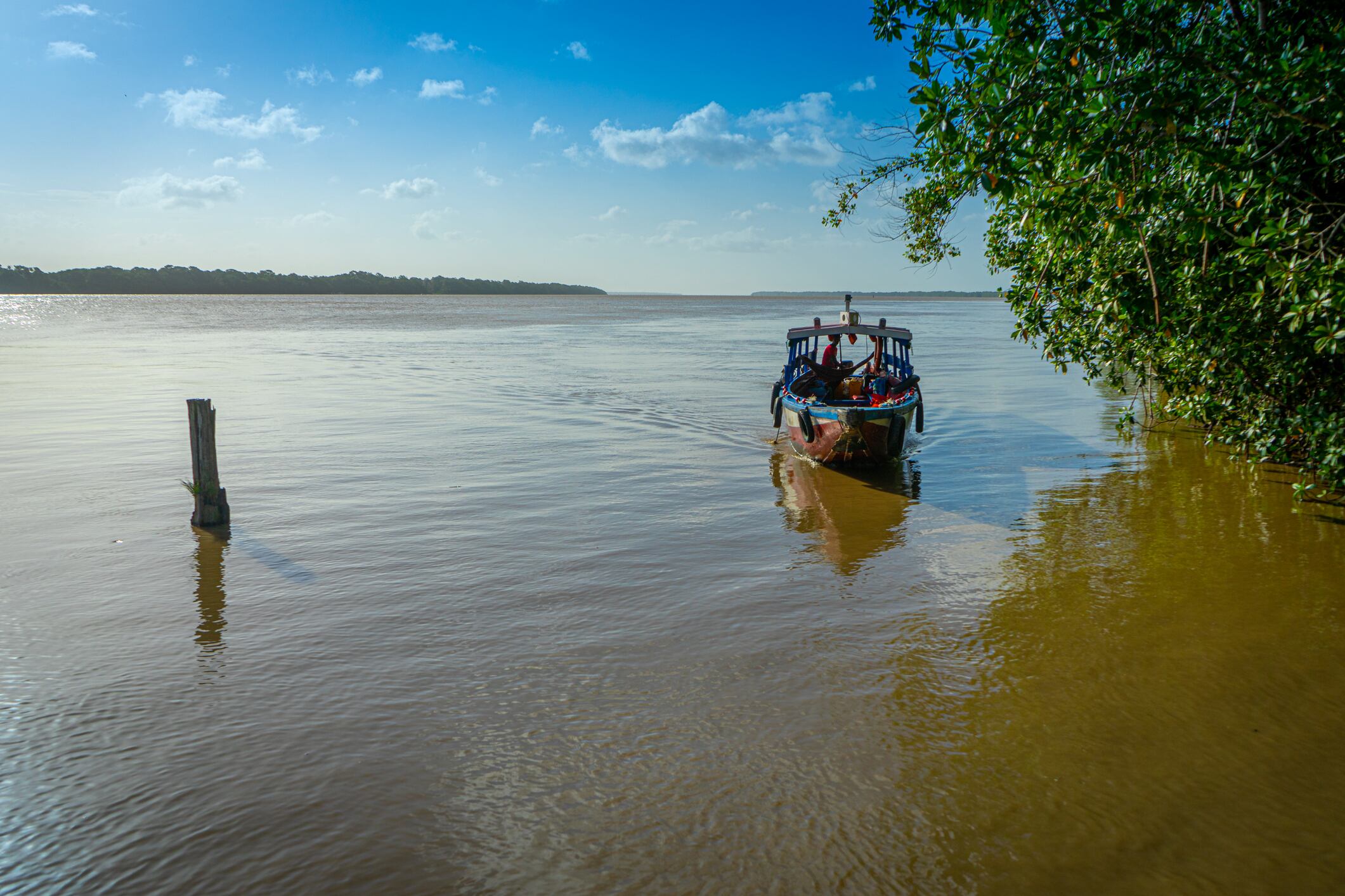 Surinam, país más pequeño de Sudamérica.