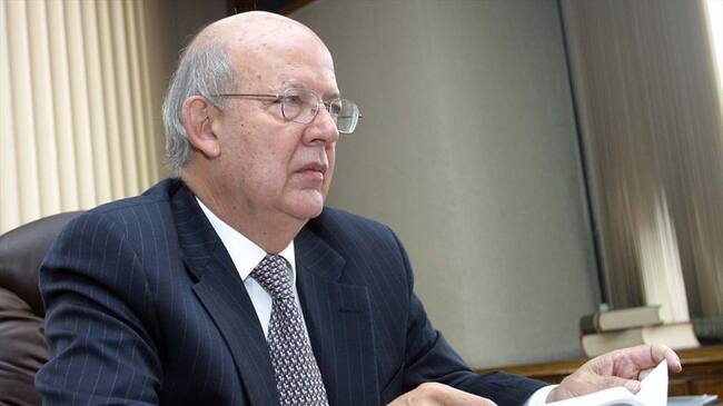 Exministro de Hacienda, Roberto Junguito. Foto: Colprensa