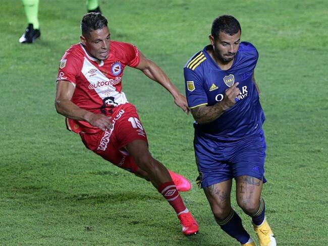 Partidazo de Edwin Cardona para que Boca clasificara a la final de Argentina. Foto: Daniel Jayo/Getty Images